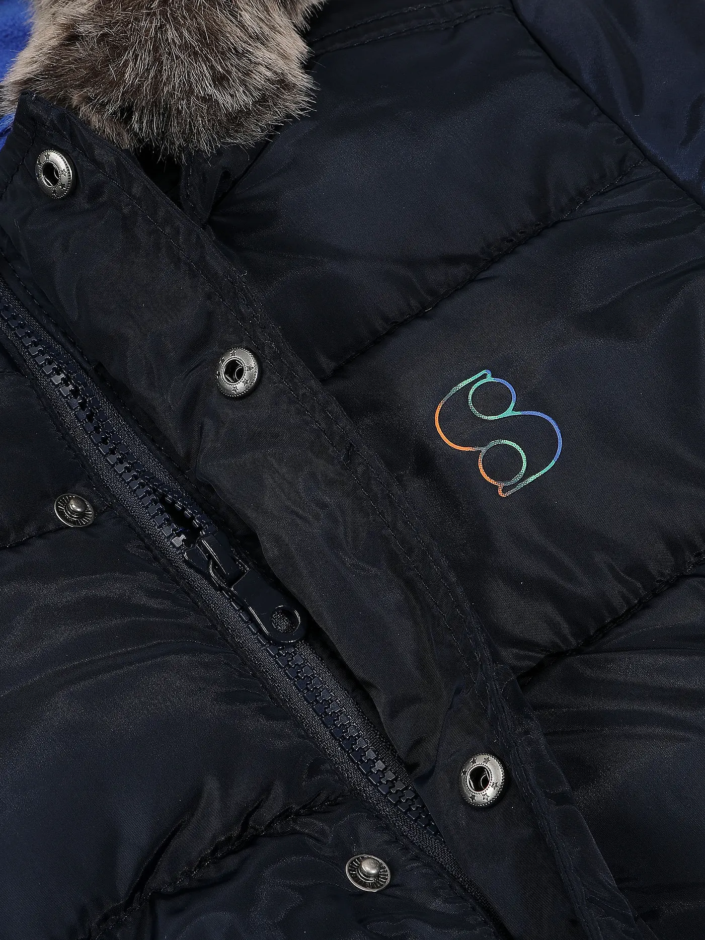 S.OLIVER | Jungen Steppjacke | dunkelblau